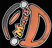 D Mars Logo in Color
